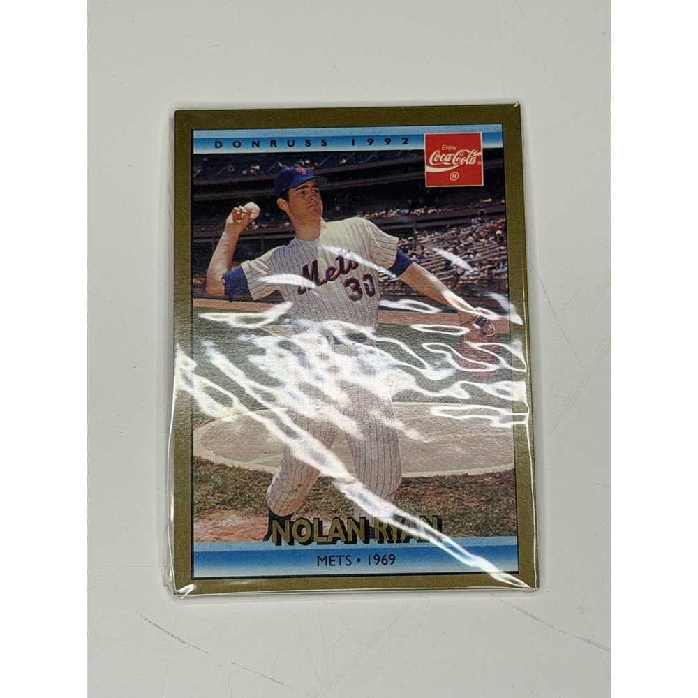 Nolan Ryan Career Series #3 Collectors Edition Mets 1969 DonRuss 1992 Coca-Cola